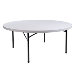 Table ronde XT2 - Blanc - 3 dimensions