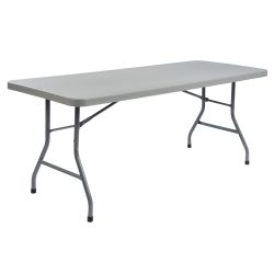 Table Zown Max 183 x 76 cm gris clair