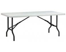 Table hdpe X-Tralight II - l.183 x 76 cm