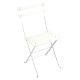 Chaise duraflon Bistro blanc coton