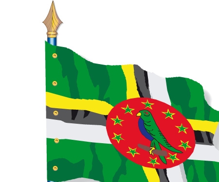 Drapeau des Comores idéal pour une façade ou être agité à la main