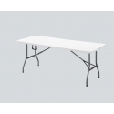 Table hdpe X-Tralight II pliante - l.183 x 76 cm