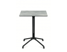 TABLE BISTROT - PLATEAU HPL 59X59 CM