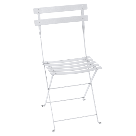 Chaise bistrot blanc coton